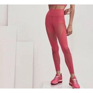 Dion Lee Carbon38 Perf Leggings with Dahlia Hot Pink Women's Sz M Retired Style